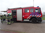 Prio 1 Brand Wegvervoer Auto Parkeerplaats BST N31 Rechts Stienkamp Drachten